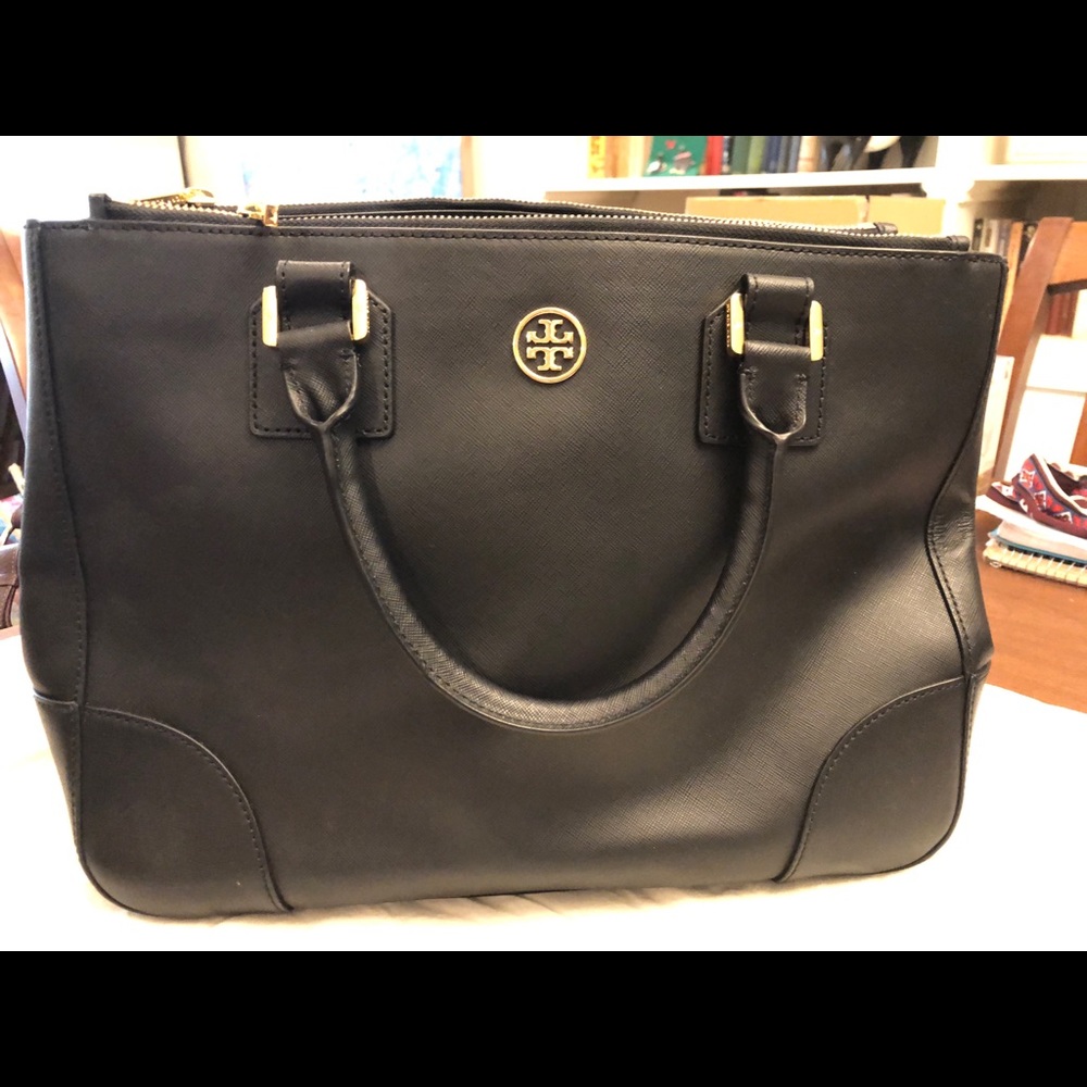Tory Burch Robinson Double Zip Tote